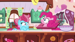 Size: 1280x720 | Tagged: safe, screencap, cup cake, pinkie pie, earth pony, pony, between dark and dawn, g4