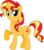 Size: 3828x4320 | Tagged: safe, artist:hyderpony, artist:nicolaykoriagin, sunset shimmer, pony, unicorn, g4, female, mare, simple background, solo, transparent background