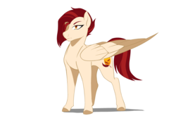 Size: 2388x1668 | Tagged: safe, artist:rand-dums, oc, oc:dusk feather, pegasus, pony, fallout equestria, fallout equestria: redemption is magic, advertisement, dashite, enclave
