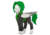 Size: 2388x1668 | Tagged: safe, artist:rand-dums, oc, oc:hindsight, pegasus, pony, fallout equestria, fallout equestria: redemption is magic, antagonist, blind, blindfold, clothes, enclave, jumpsuit, stable dweller, vault suit