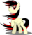 Size: 1738x1901 | Tagged: safe, artist:pedrorabidbunny, oc, oc only, oc:raven fear, earth pony, pony, confident, ear piercing, female, mare, piercing, raised hoof, simple background, solo, standing, transparent background, vector, windswept mane