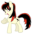 Size: 4776x5000 | Tagged: safe, artist:luckysmores, oc, oc only, oc:raven fear, earth pony, pony, bedroom eyes, ear piercing, fabulous, female, i'm fabulous, looking at you, mare, open mouth, piercing, pointing at self, simple background, solo, transparent background