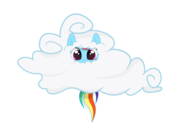 Size: 8000x6000 | Tagged: safe, artist:vvolllovv, rainbow dash, pegasus, pony, g4, absurd resolution, beep beep, cloud, cute, dashabetes, female, mare, simple background, solo, transparent background, vector