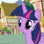 Size: 512x512 | Tagged: safe, screencap, twilight sparkle, alicorn, pony, g4, pinkie pride, animation error, cropped, cute, faic, female, gif, mare, non-animated gif, smiling, solo, twiabetes, twilight sparkle (alicorn)