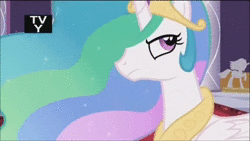 Size: 1280x720 | Tagged: safe, screencap, applejack, discord, fluttershy, pinkie pie, princess celestia, rainbow dash, rarity, twilight sparkle, alicorn, draconequus, earth pony, pegasus, pony, unicorn, g4, keep calm and flutter on, the return of harmony, animated, balloon, balloon discord, big crown thingy, chaos, compilation, discorded landscape, element of magic, evil laugh, female, hub logo, jewelry, laughing, male, mane six, mare, noogie, oh dear, puppet strings, regalia, sound, statue, statue discord, the hub, tv rating, tv-y, unicorn twilight, webm