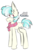 Size: 448x678 | Tagged: safe, artist:hunterthewastelander, oc, oc only, earth pony, pony, clothes, earth pony oc, eye clipping through hair, ice skates, offspring, parent:coco pommel, parent:double diamond, scarf, simple background, white background