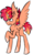 Size: 456x770 | Tagged: safe, artist:hunterthewastelander, oc, oc only, alicorn, pony, alicorn oc, colored hooves, ethereal mane, horn, male, offspring, parent:sunburst, parent:twilight sparkle, parents:twiburst, raised hoof, solo, stallion, starry mane