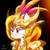 Size: 894x894 | Tagged: safe, artist:zidanemina, oc, oc only, oc:equalis, pony, angry, black background, crossover, saint seiya, simple background, solo