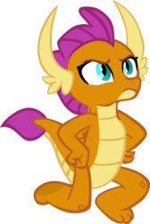 Size: 8830x13142 | Tagged: safe, artist:memnoch, smolder, g4, cute, female, show accurate, simple background, smolderbetes, solo, transparent background, vector