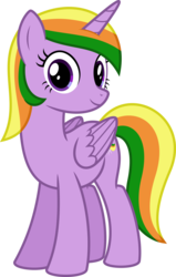 Size: 4000x6288 | Tagged: safe, artist:parclytaxel, oc, oc only, oc:crystal magic, alicorn, pony, 2020 community collab, derpibooru community collaboration, .svg available, absurd resolution, alicorn oc, female, horn, looking at you, mare, simple background, solo, transparent background, vector