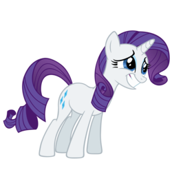 Size: 1890x1890 | Tagged: safe, artist:angelea-phoenix, rarity, pony, g4, female, simple background, smiling, solo, transparent background