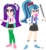 Size: 2131x2308 | Tagged: safe, artist:anime-equestria, aria blaze, sonata dusk, human, equestria girls, g4, angry, backpack, baseball bat, blushing, bow, brass knuckles, bubblegum, clenched fist, clothes, crossover, duo, eyeshadow, female, food, gum, hand on hip, high res, human coloration, jacket, makeup, miniskirt, necktie, pants, pigtails, pleated skirt, ponytail, river city girls, river city ransom, school uniform, shoes, shorts, simple background, skirt, sneakers, socks, thigh highs, thigh socks, transparent background, twintails, varsity jacket, vector, weapon