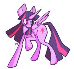 Size: 925x864 | Tagged: safe, artist:isthisirl, twilight sparkle, alicorn, pony, g4, beanbrows, colored pupils, cute, eyebrows, female, mare, simple background, solo, transparent background, twiabetes, twilight sparkle (alicorn)