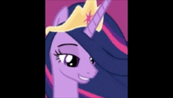 Size: 1280x720 | Tagged: safe, edit, edited screencap, screencap, twilight sparkle, alicorn, pony, g4, the last problem, artificial intelligence, boomer, crown, ethereal mane, female, jewelry, older, older twilight, older twilight sparkle (alicorn), princess twilight 2.0, regalia, sound, the pony machine learning project, twilight sparkle (alicorn), webm