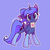 Size: 750x750 | Tagged: safe, alternate version, artist:lollipony, princess luna, alicorn, pony, g4, blue background, blushing, clothes, cute, daaaaaaaaaaaw, eye clipping through hair, female, floppy ears, heart, looking at you, lunabetes, mare, mouth hold, note, paper, ponytail, s1 luna, simple background, smiling, socks, solo, sweet dreams fuel, too cute, weapons-grade cute, white outline