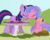 Size: 650x525 | Tagged: safe, screencap, royal ribbon, twilight sparkle, pony, unicorn, g4, magical mystery cure, my little pony: friendship is magic, cropped, cup, eyes closed, female, mare, out of context, teacup, unicorn twilight