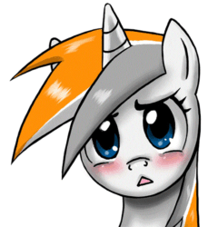 Size: 500x547 | Tagged: safe, artist:johnjoseco, oc, oc:belle eve, pony, unicorn, animated, female, gaming, gif, mare, neogaf, ponified, solo