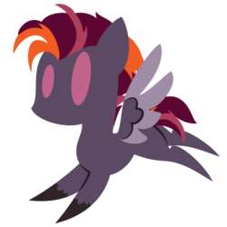 Size: 894x894 | Tagged: safe, artist:showtimeandcoal, oc, oc only, oc:sweeping quill, hippogriff, pony, burb, chibi, commission, icon, offspring, parent:oc:blazing heart, parent:oc:crafted sky, parents:oc x oc, simple background, solo, transparent background, ych result
