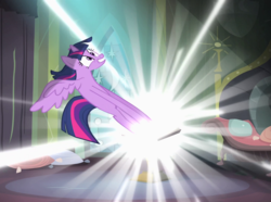 Size: 1454x1080 | Tagged: safe, screencap, twilight sparkle, alicorn, pegasus, pony, g4, power ponies (episode), cropped, cute, faic, female, great moments in animation, mare, solo, twiabetes, twilight sparkle (alicorn)