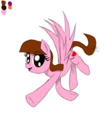 Size: 1100x1300 | Tagged: safe, artist:didun850, oc, oc only, oc:shyfly, pegasus, pony, eye clipping through hair, female, flying, mare, pegasus oc, simple background, solo, transparent background, wings