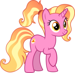 Size: 418x406 | Tagged: safe, artist:oatscene, luster dawn, pony, unicorn, g4, the last problem, female, raised hoof, simple background, solo, transparent background, vector