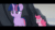 Size: 512x288 | Tagged: safe, screencap, pinkie pie, twilight sparkle, alicorn, earth pony, pony, g4, my little pony: the movie, angry, animated, basalt beach, black bars, duo, duo female, female, friendship isn't magic, gif, glowing horn, horn, letterboxing, mare, sad, twilight sparkle (alicorn)
