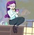 Size: 1996x2048 | Tagged: safe, artist:moonlordress, rarity, human, g4, album cover, female, humanized, phone, solo