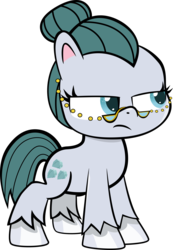Size: 4142x6000 | Tagged: safe, artist:ace play, cloudy quartz, earth pony, pony, g4, g4.5, my little pony: pony life, absurd resolution, female, frown, glasses, mare, simple background, solo, transparent background, unshorn fetlocks, vector