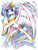 Size: 1800x2400 | Tagged: safe, artist:andypriceart, edit, idw, princess celestia, alicorn, pony, g4, spoiler:comic, collar, colored pencil drawing, crown, enhanced traditional art, female, hoof shoes, jewelry, looking at you, mare, necklace, regalia, smiling, solo, tiara, traditional art