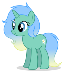 Size: 4220x4784 | Tagged: safe, artist:limedreaming, oc, oc only, oc:lily pond, pony, unicorn, cute, female, freckles, mare, ocbetes, profile, simple background, smiling, solo, standing, transparent background, vector