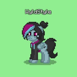 Size: 818x818 | Tagged: safe, artist:brickowskibois, pegasus, pony, pony town, crossover, lego, lucy, ponified, solo, the lego movie, wyldstyle