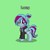 Size: 813x813 | Tagged: safe, artist:brickowskibois, pegasus, pony, pony town, crossover, lego, lucy, ponified, solo, the lego movie, the lego movie 2: the second part, wyldstyle