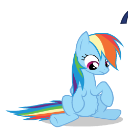 Size: 250x250 | Tagged: safe, artist:sasha-flyer, rainbow dash, twilight sparkle, alicorn, pegasus, pony, derpibooru, g4, testing testing 1-2-3, animated, animated png, apng for breezies, duo, duo female, female, forced juxtaposition, juxtaposition, juxtaposition win, mare, meme, meta, multi image animation, picture for breezies, simple background, stomach growl, stomach noise, talking, transparent background, twilight sparkle (alicorn), walking