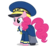 Size: 250x231 | Tagged: safe, artist:sasha-flyer, pinkie pie, earth pony, pony, g4, testing testing 1-2-3, ancient wonderbolts uniform, animated, animated png, apng for breezies, clothes, female, simple background, solo, talking, transparent background, uniform, vector