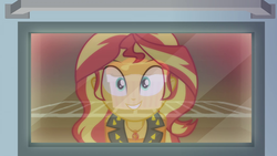 Size: 1920x1080 | Tagged: safe, screencap, sunset shimmer, equestria girls, equestria girls specials, g4, my little pony equestria girls: better together, my little pony equestria girls: holidays unwrapped, saving pinkie's pie, female, geode of empathy, magical geodes, solo