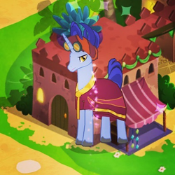 Size: 421x421 | Tagged: safe, gameloft, hoo'far, pony, g4, 3d