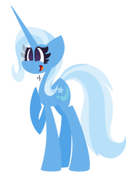 Size: 1242x1600 | Tagged: safe, artist:midori-kiwa-art, artist:scridley-arts, trixie, pony, unicorn, g4, female, happy, mare, simple background, smiling, solo, transparent background, vector