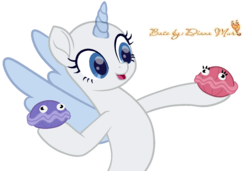Size: 1312x896 | Tagged: safe, artist:dianamur, oc, oc only, alicorn, pony, alicorn oc, base, clam, hoof hold, horn, simple background, solo, transparent background