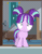 Size: 331x421 | Tagged: safe, screencap, starlight glimmer, pony, unicorn, g4, season 6, the crystalling, animated, cropped, female, filly, filly starlight glimmer, floppy ears, gif, pigtails, ribbon, scrunchy face, solo, younger