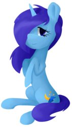 Size: 908x1600 | Tagged: safe, artist:alicorn-without-horn, oc, oc only, pony, unicorn, 2020 community collab, derpibooru community collaboration, hair over one eye, simple background, solo, transparent background