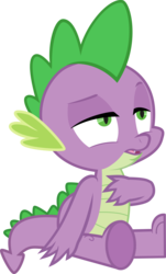 Size: 3627x6000 | Tagged: safe, artist:dusk2k, spike, dragon, g4, tanks for the memories, absurd resolution, male, simple background, solo, transparent background, vector