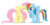 Size: 718x363 | Tagged: safe, artist:mixermike622, fluttershy, rainbow dash, pegasus, pony, g4, female, lesbian, mare, ship:flutterdash, shipping, simple background, spread wings, transparent background, wings