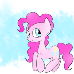 Size: 500x500 | Tagged: safe, artist:wisheslotus, earth pony, pony, abstract background, female, mare, simple background, solo, transparent background