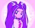 Size: 2048x1653 | Tagged: safe, artist:rileyav, aria blaze, equestria girls, equestria girls specials, find the magic, g4, my little pony equestria girls: better together, my little pony equestria girls: sunset's backstage pass, anime, ariabetes, ascot, bust, cute, female, looking at you, no pupils, pigtails, solo, stars, twintails