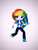 Size: 1500x2000 | Tagged: safe, edit, editor:saltymango, rainbow dash, equestria girls, g4, cute, doll, female, irl, mini, photo, toy