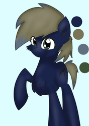 Size: 1000x1414 | Tagged: safe, artist:joel jacob, oc, oc only, oc:joel jacob, earth pony, pony, fluffy, male, simple background, solo