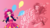 Size: 1600x900 | Tagged: safe, artist:nicolasnsane, artist:semehammer, edit, pinkie pie, human, g4, cutie mark background, female, humanized, pink background, simple background, smile smile smile, solo, vector, wallpaper, wallpaper edit