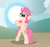 Size: 520x484 | Tagged: safe, artist:awoomarblesoda, oc, oc only, pegasus, pony, smile hd, base used, bipedal, female, grin, magic, mare, outdoors, pegasus oc, smiling, solo, wings