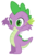 Size: 1170x1781 | Tagged: safe, artist:ponychaos13, spike, dragon, g4, male, simple background, solo, transparent background, vector