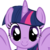 Size: 250x250 | Tagged: safe, artist:sasha-flyer, twilight sparkle, alicorn, pony, g4, animated, animated png, ears, female, looking at you, simple background, solo, transparent background, twilight sparkle (alicorn)